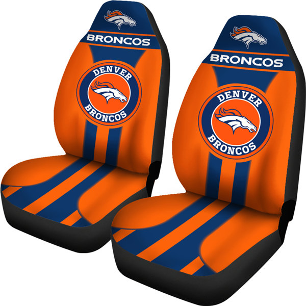 Denver Broncos New Fashion Fantastic Car Seat Covers 001(Pls Check Description For Details) - Click Image to Close